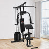 Stazione Fitness Multifunzione per Allenamento a Casa e Professionale in Acciaio, 148x108x207 cm, Nero ZM4A91-132ZM4