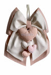 Fiocco nascita in cotone personalizzabile fatto a mano 35 x h 40 cm Made in Italy