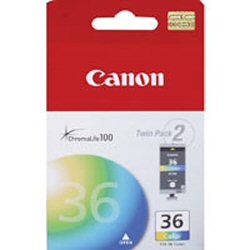 CANON CART INK SERBATOIO INCH.COLORI CLI-36 PER PIXMA IP100 MINI 260