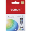 CANON CART INK SERBATOIO INCH.COLORI CLI-36 PER PIXMA IP100 MINI 260