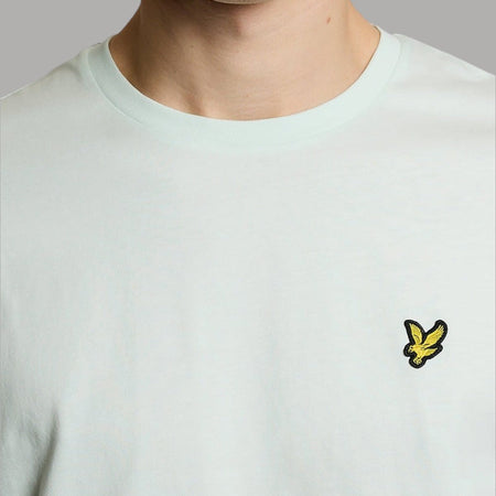 T-shirt Lyle & Scott Uomo Cotone con Logo Iconico Aquila