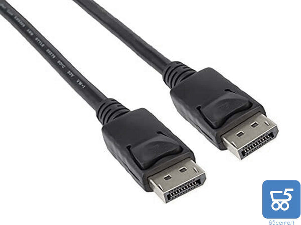 10 Cavetti DisplayPort 4k 8K Ultra HD Audio Dolby Maschio Maschio 1,5 metri DP Bulk Rivendita