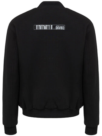 Dolce & Gabbana Bomber in Tessuto Nero DGVIB3 da uomo