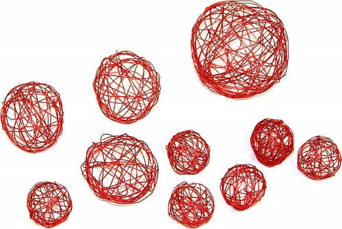 10pz Palle Palline Filo Di Ferro Sfere Colorate Decorazione Tavola Party Wedding Casa, arredamento e bricolage > Arredamento > Oggettistica Trade Shop italia - Napoli, Commerciovirtuoso.it