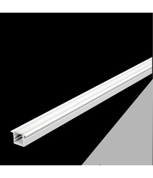 10pz Profilo Alluminio 2mt Striscia Led Calpestabile A Incasso Sezionabile Al-23
