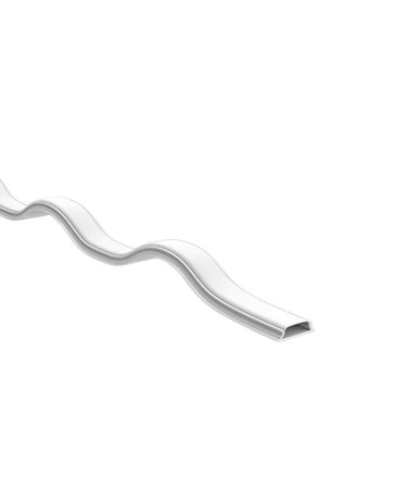 10pz Profilo In Alluminio Flessibile A Plafone Sezionabile 2mt Striscia Led Al19