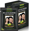 VEINIRA Shampoo colorante per capelli senza ammoniaca a base di erbe 10 x 25 ml nero PASES DI ORIGINE USA