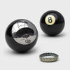 Apribottiglie Eight Ball â? Realizzato da una vera palla da biliardo n°8