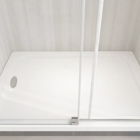 Porta doccia scorrevole STONE 8mm h190 cristallo trasparente anticalcare