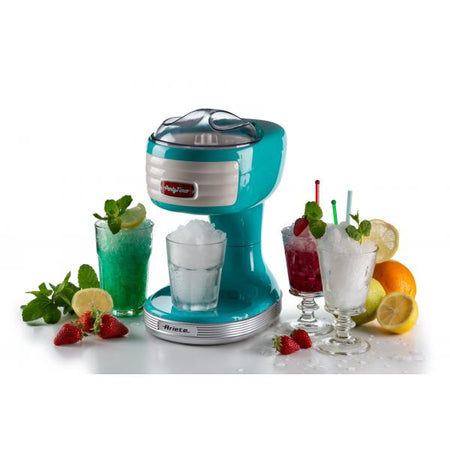 ARIETE ICE CRUSHER PARTY TIME (0076/01) - TRITAGHIACCIO ELETTRICO - LAMA IN ACCIAO INOX - CELESTE - 30W