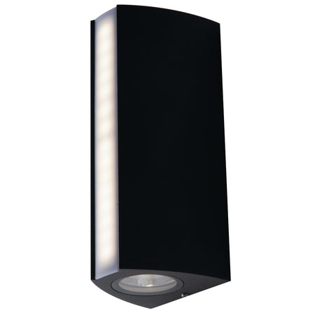 Applique da parete per esterno 14W a led a tripla emissione antracite Omni