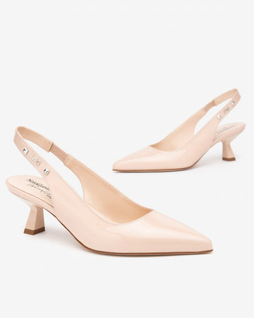 Nero Giardini slingback donna in vernice col. confetto E512251DE720