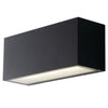 Applique da parete per esterno 12W a led a doppia emissione antracite Box