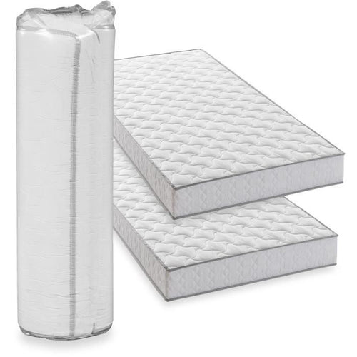 Set di 2 materassi - 90 x 190 cm - Schiuma - 14 cm - 5 zone di comfort - DEKO DREAM - Hahtuva