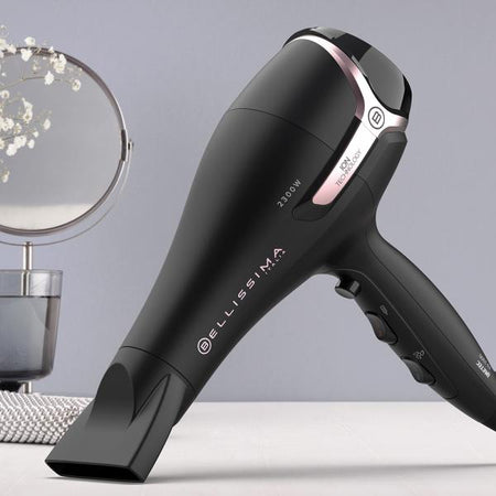 Asciugacapelli Phon Imetec Bellissima K9 2500 - Potenza W 2300 Max - Con Ionizzatore - 3 Temperature - 2 Velocità - Diffusore - Concentratore