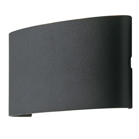 Applique da parete per esterno 6W a led a doppia emissione antracite Buggy