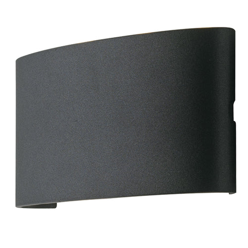 Applique da parete per esterno 6W a led a doppia emissione antracite Buggy