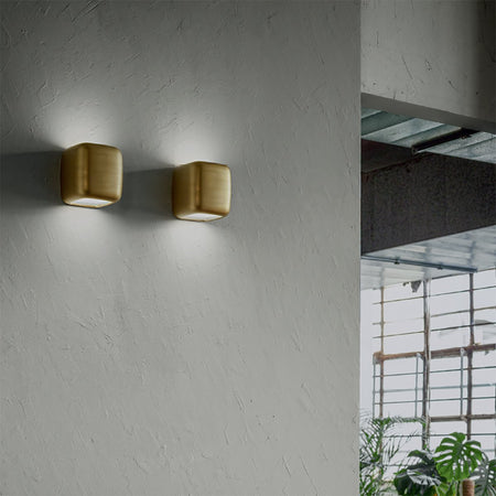 Applique Gea Luce BABOL A GX53 LED lampada parete biemissione classica