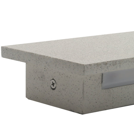 Applique da parete per esterno 12W a led a doppia emissione bianca Borg