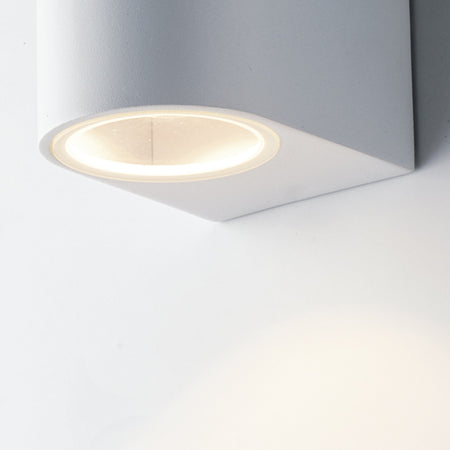 Applique da parete per esterno 35W GU10 bianco Simply
