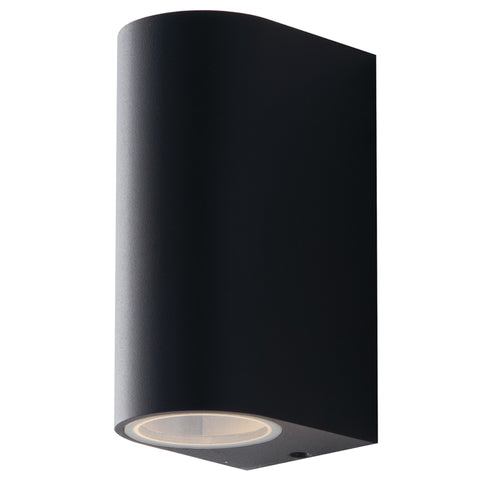 Applique da parete per esterno 2x35W GU10 a doppia emissione antracite Simply