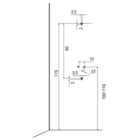 Pannello doccia Idromassaggio multifunzione Bianco