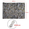 Telo Copertura Protezione 90x600cm Frangivista Frangivento per Balcone Ringhiera