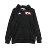 KAPPA Felpa Cappuccio Uomo Authentic La Bartus Black/blue da uomo