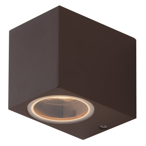 Applique da parete per esterno 35W GU10 corten Cubby