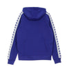 KAPPA Felpa Cappuccio Uomo Banda Hurtado Blue/white da uomo