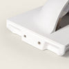 *STOCK* Portafaretto In Gesso Ceramico ad incasso TASCA 280x220mm 40W E14 IP20