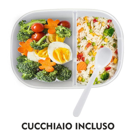 Scaldavivande Porta Pranzo Termico Elettrico Ricaricabile Portatile con Accessori Verde