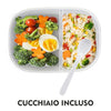 Scaldavivande Porta Pranzo Termico Elettrico Ricaricabile Portatile con Accessori Bordò