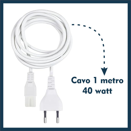 Scaldavivande Porta Pranzo Termico Elettrico Ricaricabile Portatile con Accessori Blu