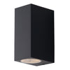 Applique da parete per esterno 2x35W GU10 a doppia emissione antracite Cubby