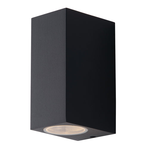 Applique da parete per esterno 2x35W GU10 a doppia emissione antracite Cubby