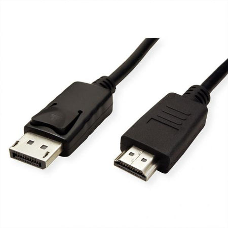 ROLINE GREEN CAVO DISPLAYPORT CABLE, DP - HDTV, M/M, BLACK, 2M