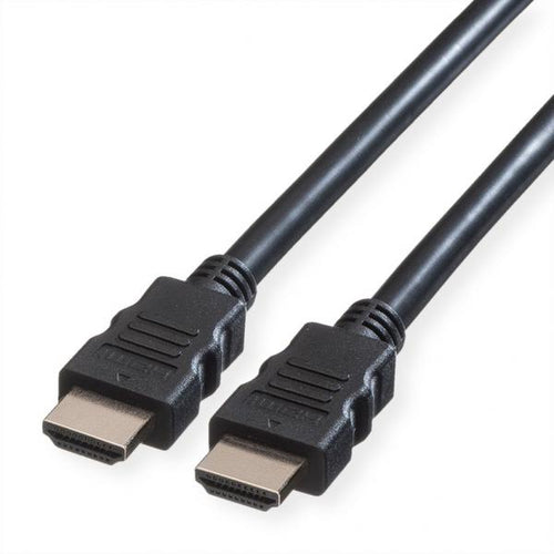 ROLINE GREEN CAVO HDMI HIGH SPEED CABLE, M/M, BLACK, 1M