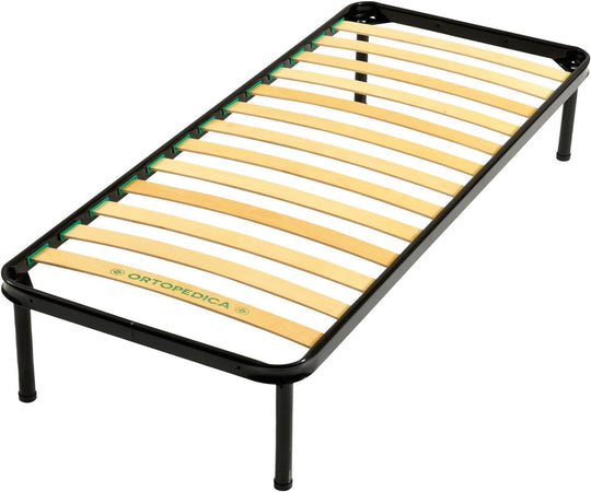 Kit 2pz Materasso Memory H22 + Rete 13Doghe Ortopedico e Anallergico 80x190 cm