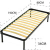 Kit 2pz Materasso Memory H22 + Rete 13Doghe Ortopedico e Anallergico 80x190 cm
