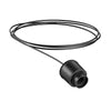 Lampadario moderno Gea Luce RAIKA VP B1 E27 LED vetro sospensione
