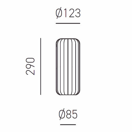 Lampadario moderno Gea Luce RAIKA VP B1 E27 LED vetro sospensione