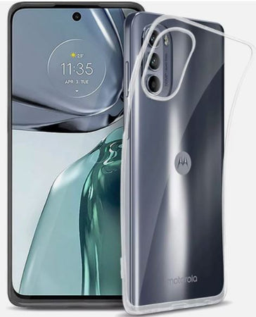 custodia in tpu per motorola g62   trasparente