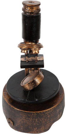 Biscottini Carillon Vintage Biscottini 10.5x9.2x17 Resina Carica Manuale Frere Jacques