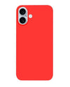 cover  silicone iphone 16 plus red