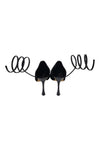 TWENTY FOUR HAITCH Scarpe con Tacco Nero da donna