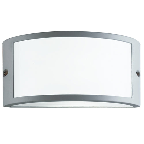 Applique da parete per esterno 42w E27 a tripla emissione argento Texas