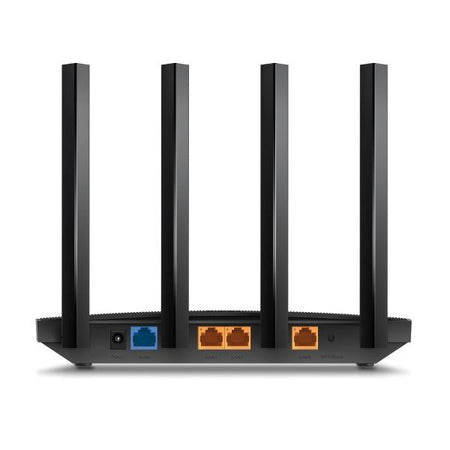 TP-LINK Router Wi-Fi 6 AX1500 300 Mbps at 2.4 GHz + 1201Mbps at 5 GHz- 4 Antennas- 1GHz Dual Core CPU- 1 Gigabit WAN Port