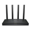 TP-LINK Router Wi-Fi 6 AX1500 300 Mbps at 2.4 GHz + 1201Mbps at 5 GHz- 4 Antennas- 1GHz Dual Core CPU- 1 Gigabit WAN Port