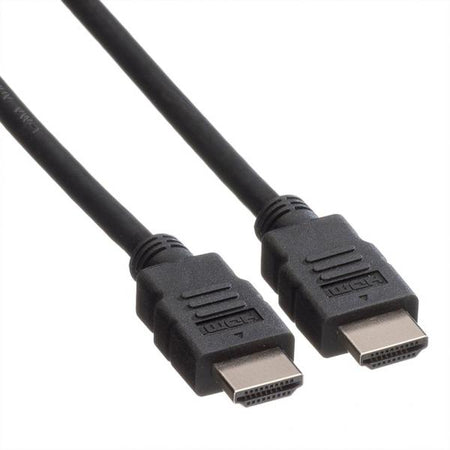 ROLINE GREEN CAVO HDMI HIGH SPEED CABLE E ETHERNET, M M, BLACK, 1M